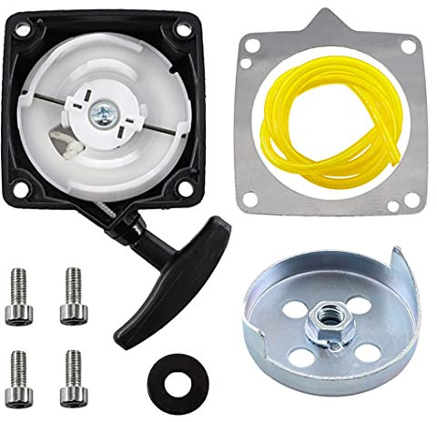 MCHNIC Kit de Lanzador universal, extractor de tracción, cepillo Cutte-r para desbrozadoras, arrancador universal para tirar, arrancador de tracción, arrancador de césped arrancador