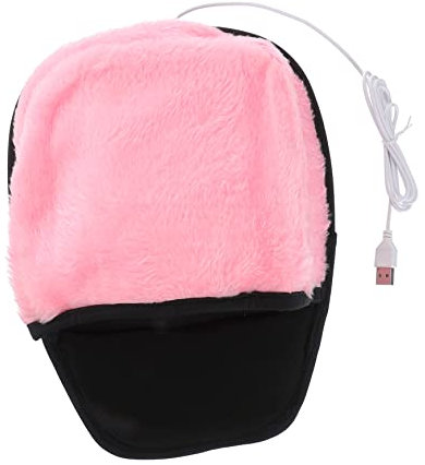 MAGICLULU USB-beheiztes Mauspad Mit Handwärmer Und Handauflage Winterliches Mauspad Für Komfort Im Home Office Geeignet Für Kalte Tage Und Entspannte Computernutzung