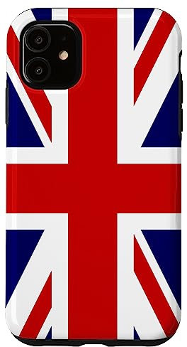 Union Jack British Flag Case for iPhone 11