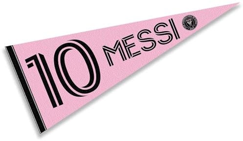 WinCraft Inter Miami CF Messi Player Logo Pennant Flag Banner