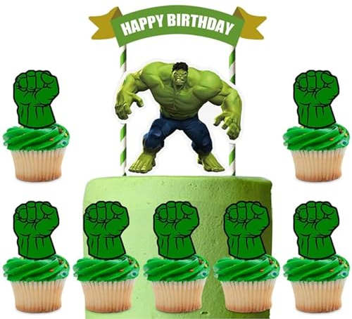 Happy Birthday Tortendeko, Kuchendeko Geburtstag, Cartoon Kuchen Topper, Kuchendeko, Tortendeko Geburtstag für Mädchen, Junge