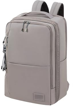 Samsonite Wander Last - EasyJet Kabinentasche (44 x 30 x 16.5/21.5 cm - 26/29 L - 1.30 kg) - Untersitz Handgepäck, Flugzeug Rucksack M, Underseat - Rosa (Ash Rose)