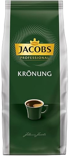 Jacobs Professional Filterkaffee Krönung, mittlere Röstung, Kaffee gemahlen, ideal für Hotel & Gastronomie, Intensität 3/5, 1 kg