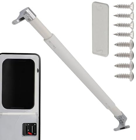 Tirador de agarre para tiradores de puerta de autocaravana, barra transversal para tiradores de puerta de autocaravana, barra transversal ajustable para puertas de autocaravanas, accesorio para puerta