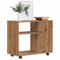 ShGaxin Beistelltisch Artisan-Eiche 70x35x55 cm Holzwerkstoff, Sofatisch, Druckertisch, Laptop Tisch, Couchtisch, Sofa Tisch, Kaffetisch - 856027