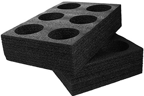 Cabilock 2piezas Soporte Para Bebidas Takeout Bandeja Portavasos Con Material De Algodón Perlado Resistente Para Tazas Calientes y Frías