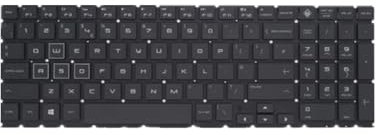 Laptop Keyboard For HP OMEN X 17-ap000 Black UK English Layout