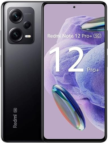 XIAOMI Redmi Note 12 Pro+ 5G 16,9 cm (6.67) Double SIM Android 12 USB Type-C 8 Go 256 Gray (Reconditionné)