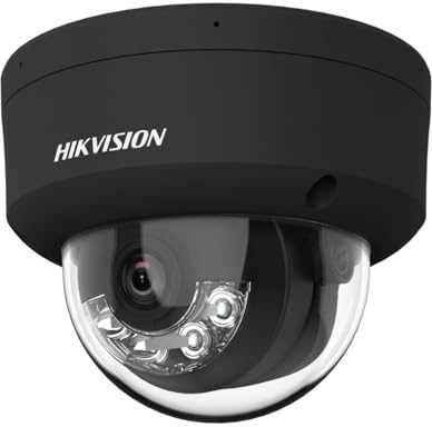 Câmara de Segurança IP Hikvision Pro Dome PoE 6MP 2.8mm Exterior IP67 - DS-2CD2163G2-LIS2U(2.8MM)(Black)