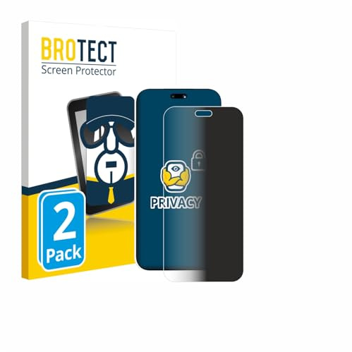 BROTECT 2 Stück Anti-Spy Blickschutzfolie für Huawei Nova 15 Pro Privacy Screen Protector [Displayschutz-Folie, Sichtschutz, Blaulichtfilter]