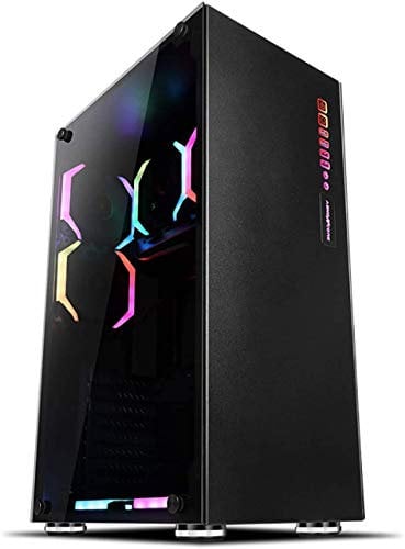 Abkoncore Ramesses 310 Big Tower Case Nero Vetro Temperato