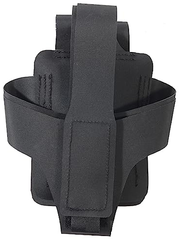 Tasmanian Tiger TT Tac Pouch Holder M Molle Kompatibles Zusatz-Taschen Schnellzieh-Holster für Taschen der Tac Pouch-Serie, Schwarz