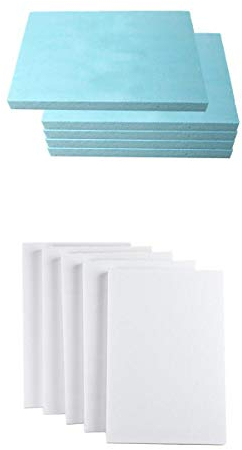 10x RectangleFoam de Densidad Manualidades de Bricolaje Modelo de Construcción de Materiales