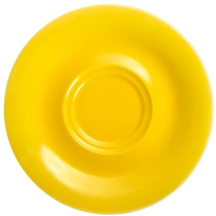 KAHLA Pronto Colore Untertasse 16 cm sunny yellow|gelber Unterteller aus Porzellan