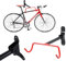 Laxzo ® Bike Wall Mount Hanger Rack, Adjustable Wall Mounted Bicycle Storage Rack, Bike Rack Garage Extendable Home & Garage Use Stand Rack Black & Red