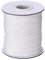 Trimming Shop 2mm Wide White Nylon Braided Cord for Gear Making, DIY Accessories, Gardening Plant and Crafts, Aluminium Blind Shade, 1 Metres