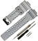 G-Shock replacement watch bands for Casio G-Shock GLS-8900/GW-8900/GA-110/GA-100C/GA-120/GD-110/GLS-100 (Weave Grey)