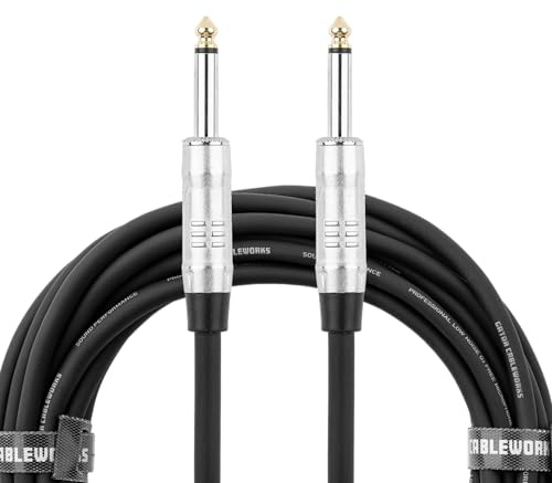 Gator Cableworks GCWB-SPK-25 Backline 25 Foot 7,5m TS Speaker – Hochwertiges Audiokabel für professionelle Anwendungen, robust & zuverlässig