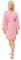 Twinzen Accappatoio Bambino Adolescenti con Cappuccio, 100% Cotone OekoTex, Accappatoio Ragazzo Ragazza 13-14 Anni Rosa - Tessuto Spugna Accappatoio da Bagno Ultra Morbido e Assorbente