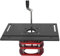 Enrutador de Mesa Elevadora,de Elevación Manual, Enrutador de, Sierra de Mesa, Placa Base de Inserción para Carpintería, Bricolaje, Ajustable (negro)