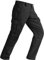 SPOSULEI Taktische Hose Herren Ripstop Cargohose Leichte Outdoor Wanderhose Arbeitshosen wasserdichte Militär Safari Hose Mit 9 Taschen Schwarz 34Wx32L