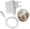 Chargeur Compatible Nintendo DS 3DS 2DS DSi DSL, Adaptateur Secteur 4.6V 350mA, Câble 1m Léger Transportable, Charge Sûre Console Portable Maison Bureau Voyage