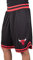 Ultra Game NBA Herren Active Knit Basketball Trainingsshorts Woven Team Logo Poly Mesh Shorts, Schwarz, X-Large