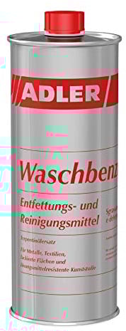 ADLER Waschbenzin - 500 ml - Reinigungsbenzin, Reinigungsmittel und Fleckenentferner, zur gezielten Reinigung von fettigen und öligen Verschmutzungen