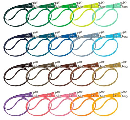 bio-leine Geschlossene Zügel für Pferde und Ponys, Pferdezügel aus BioThane® I schmutz- und wasserabweisend I 16mm breit I 2,70 Meter lang in Dunkelblau