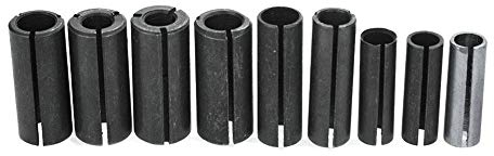Nimoa Adaptateur de Collet Mandrin, Foret Routeur Support d'Adaptateur Mandrin Machine Outil Gravure pour le Fraisage Bagues CNC