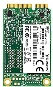 Transcend 32GB MSA370S SATA III 6Gb/s mSATA interne SSD MLC NAND - TS32GMSA370S