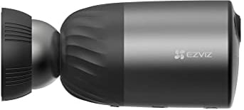 EZVIZ Camera WiFi Extérieure BC1C 2K Plus sur Batterie 10 400mAH IP66 4MP Vision nocture Couleur, Protection Sirene et Flash, eMMC 32Go CS-BC1C-A0-2C2WPBDL