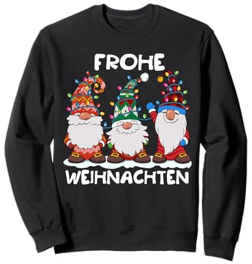 Drei Zwerge Passende Familie Frohe Weihnachten Sweatshirt