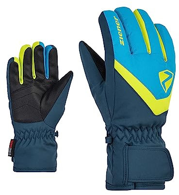 Ziener Kinder LORIKO Ski-Handschuhe/Wintersport | wasserdicht atmungsaktiv, hale navy, 3,5