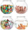 Lyfelights Mini Cocktail Fish Bowl 4 Pack, Pint Size, 110 Diameter. Plastic Cocktail Bowls Great for Parties, Weddings, Craft, Home or as a Gift. Cocktail Punch Bowl for Any Occasion.