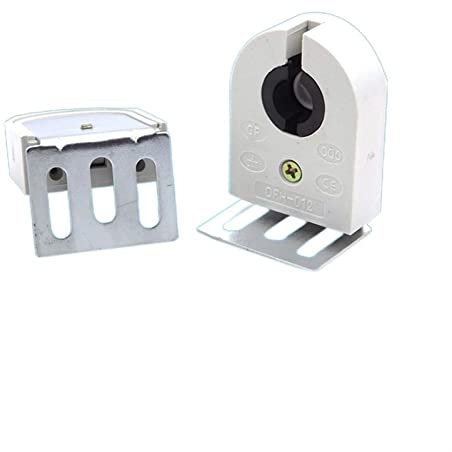 LoRier LED Rohr T8 G13. Leuchtstofflampenhalter Fest Basisstütze 10pcs Lampenhalter