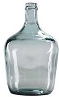 NOVASTYL - Vase Dame Jeanne 4l en Verre recyclé Hauteur 30cm - 1670100