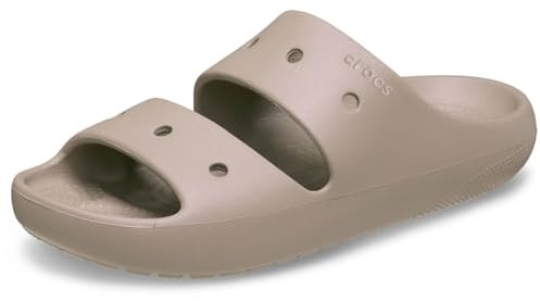 Crocs Unisex Erwachsene Classic Sandal v2 Sandalen, Taupe, 39/40 EU