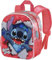 Clondo 3D Kindergartenrucksack für Kinder, Für Stitch Fan, Freizeitrucksack für Mädchen, Kindergarten, 31 cm, Reisen, Geschenk, Rucksack