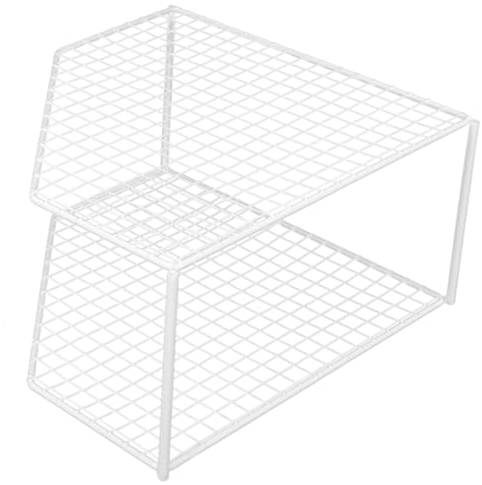 PRETYZOOM Cómodo Estante de Exhibición de Esquina para Sartenes Pequeño Estante para Suministros de Cocina