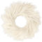 Sggvecsy Pampasgras-Kranz, 66 cm, künstlicher Pampas-Kranz für alle Jahreszeiten, künstlicher Pampas-Kranz, Weihnachtsdekoration, Boho-Wanddekoration für Haustür, Bauernhaus, Herbst, Weihnachten,