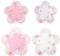 Kirschblüten-Untersetzer Sakura Untersetzer PVC Sakura Untersetzer Kaffeetassenmatte rutschfest Kirschblüten Getränkeuntersetzer Sakura für Kaffeetasse Bierkrug Geschirr 4 Stücke