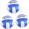 VANZACK 3St Volleyball sportgeräte Sport geräte hüpfball beachvolley bastelst aufblasbarer Jumbo-Ball Outdoor-Spielball Volleybälle Sportausrüstung Geräte für den Sportunterricht PVC