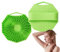 Bath Scrubber for Body, Silicone Loofah Brush, 2-Piece Soft Massage Cleaning Set, Durable Non-Slip Handle, Gentle Deep Cleansing, Bathroom Accessories for Men Women