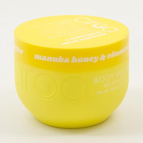 Manuka Honey & Vitamin C Body Butter With Brightening Actives 450g Australian Owned
