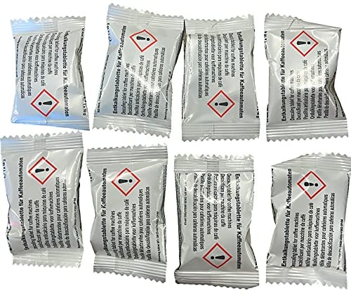 Quailitas Coffee Machine Descaling Tablets – [Pack of 8] Descaler Tablet Compatible for Tassimo, Bosch, Nespresso, Dolce Gusto Machines