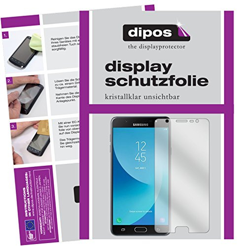 dipos I 6x Screen Protector compatible with Samsung Galaxy J7 Max Protection Films clear