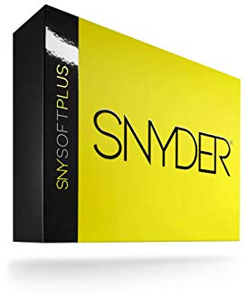 SNYDER - SNY Soft Plus Premium Golfbälle | 12 Stück | Ideal für: Weite Distanzen, gerade Flugbahnen & maximale Kontrolle | Golfball Farbe: Neongelb matt