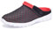 Femmes Hommes Sabots Mules Respirant Chaussures de Jardin Perforés-Sabot de Plage Sport Pantoufles Piscine Sandales D'Été Chaussures,Rouge,38 EU