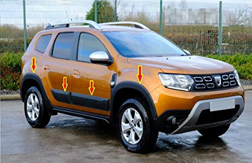 mne parts Dacia Duster 2018+ Kotflügel und Türleiste ABS Body Kit 12 STK